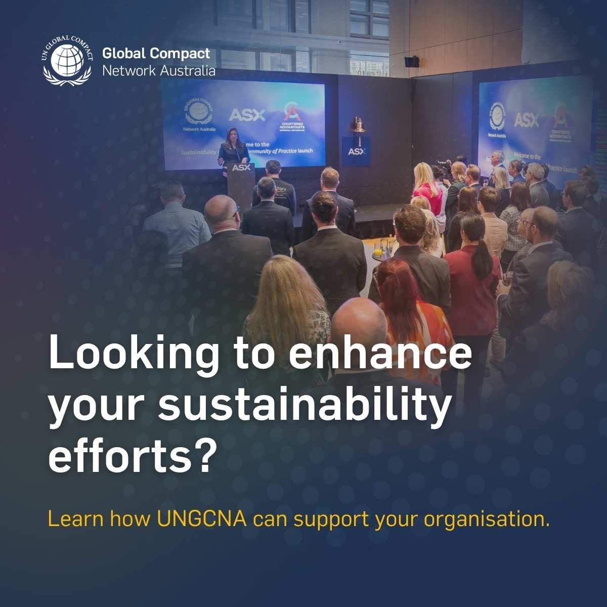 UN Global Compact Network Australia ad