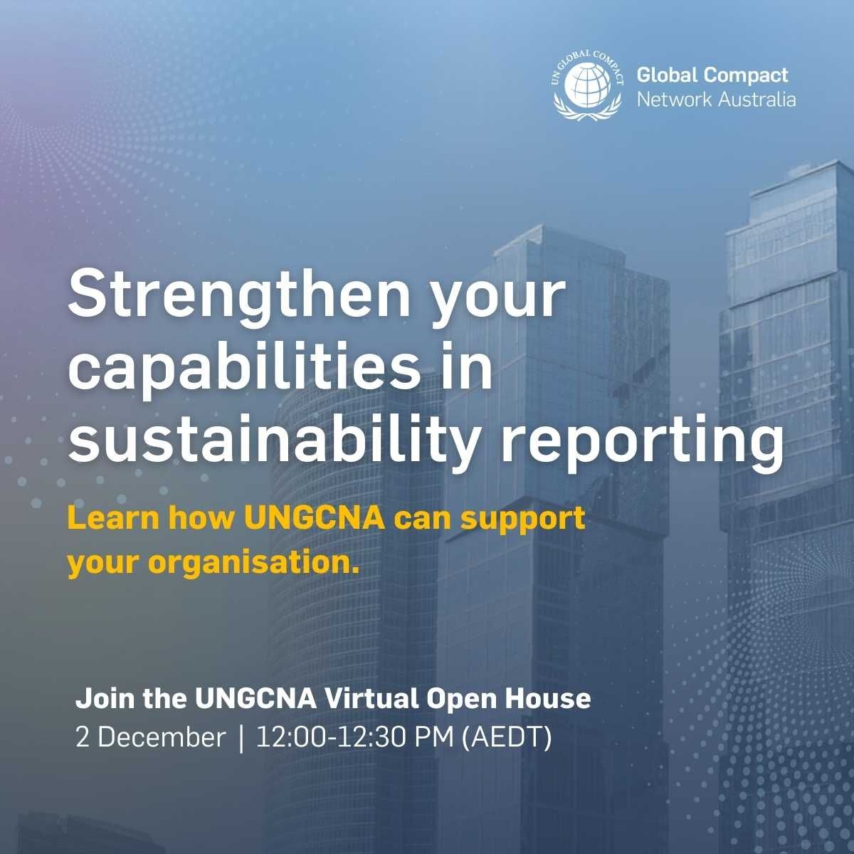 UN Global Compact Network Australia ad