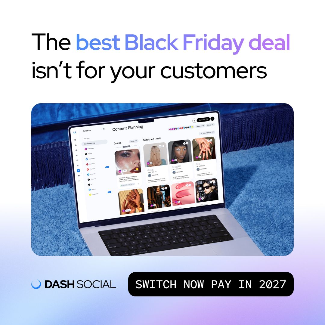Dash Social ad