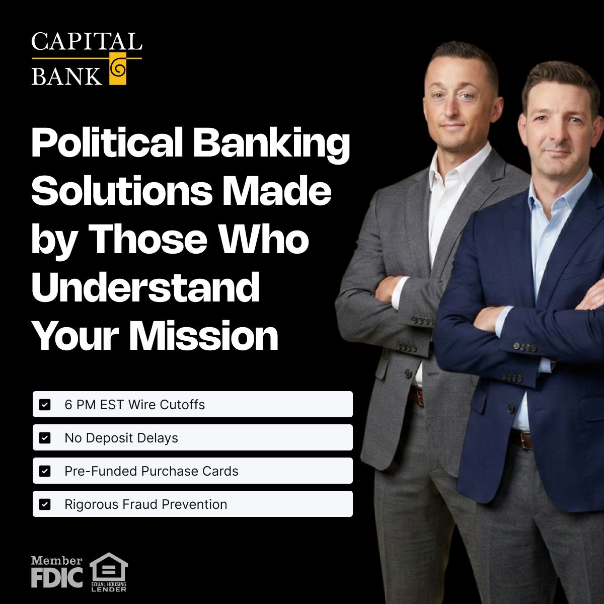 Capital Bank, N.A. ad