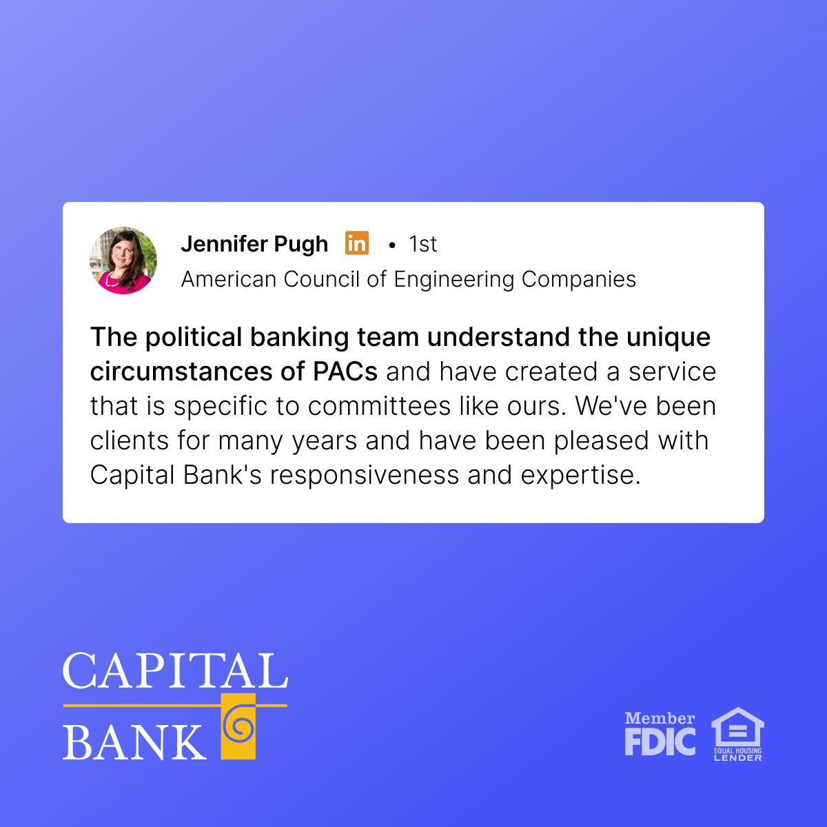 Capital Bank, N.A. ad