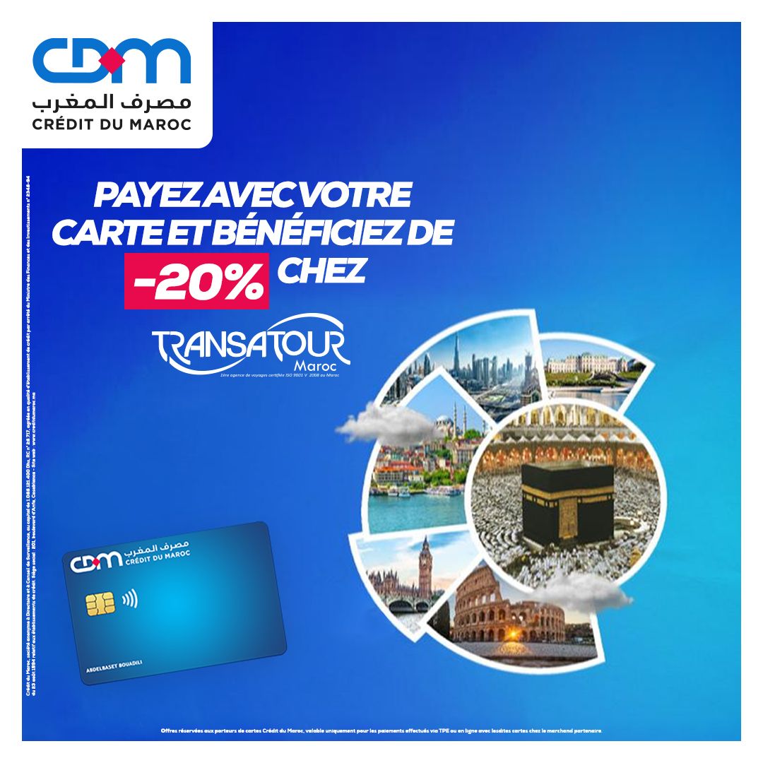 CREDIT DU MAROC ad