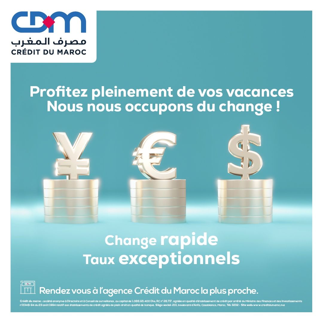 CREDIT DU MAROC ad