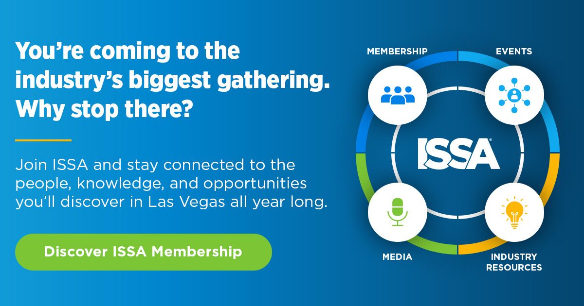 ISSA-The Association for Cleaning & Facility Solutions ad