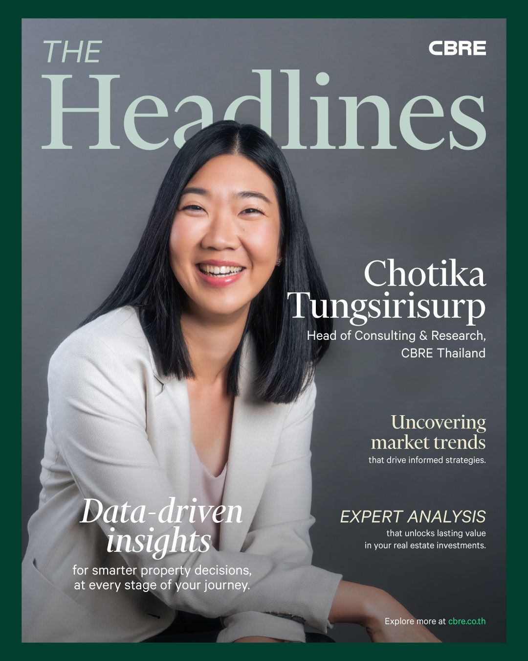 CBRE Thailand ad