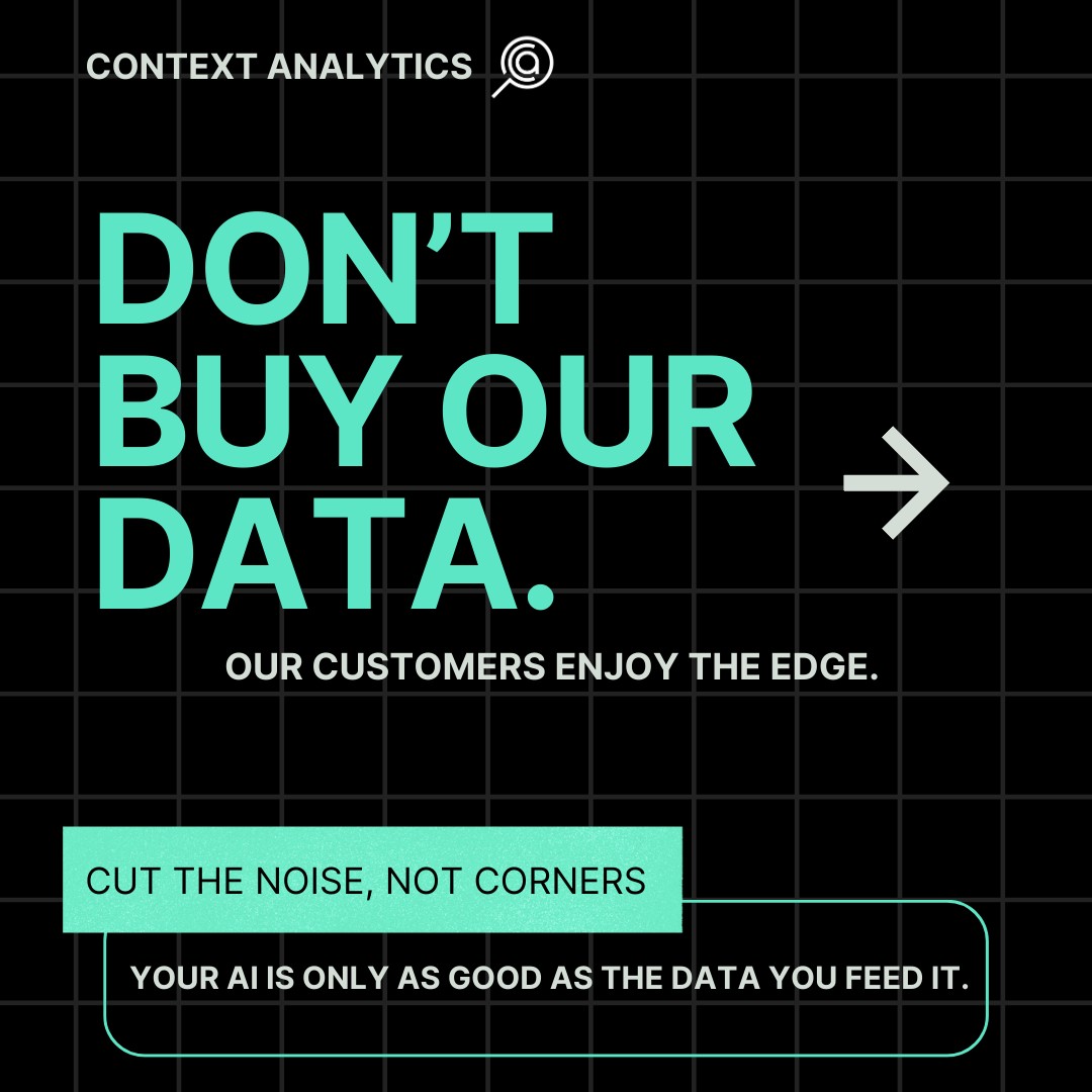 Context Analytics | A Bridgewise Company ad