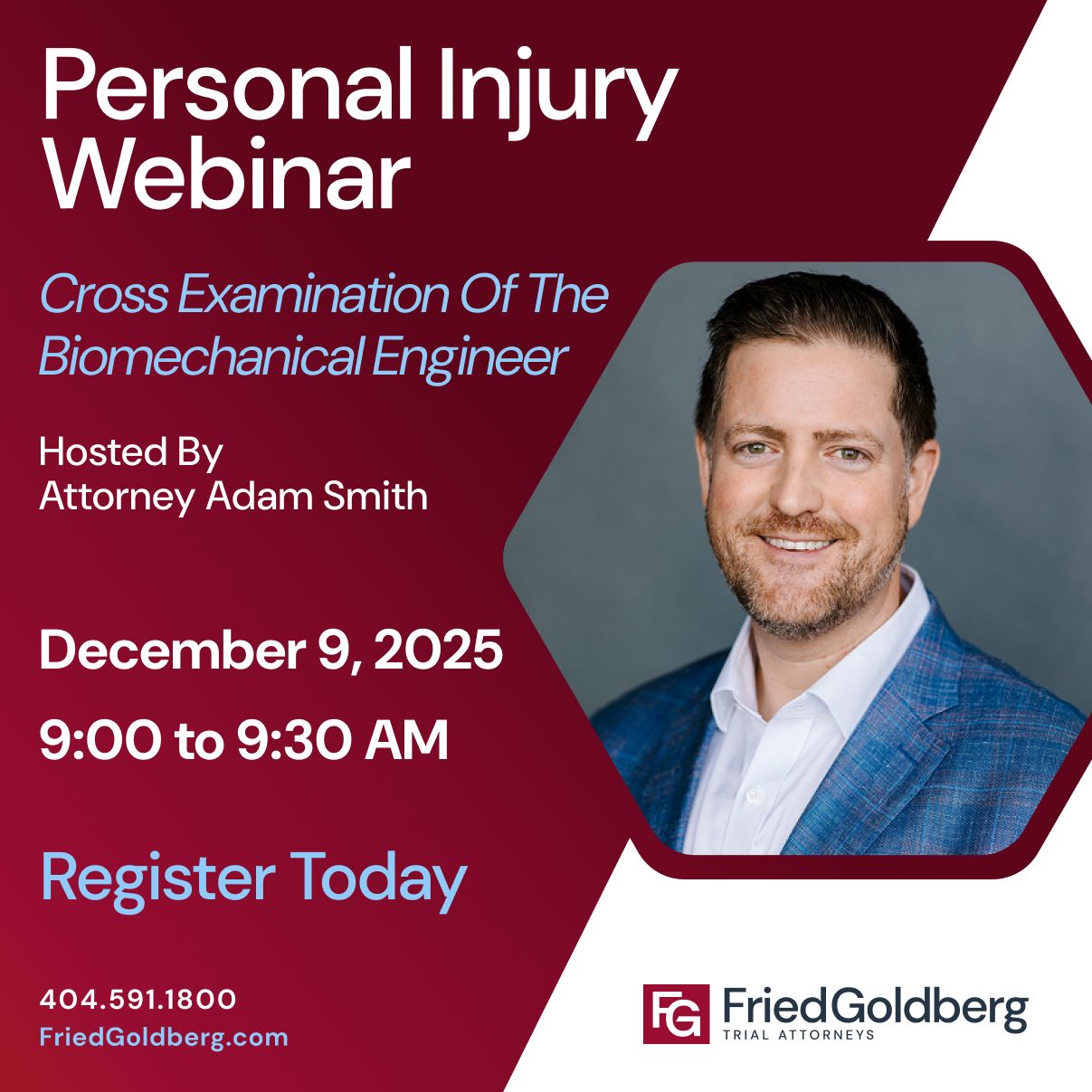 Fried Goldberg LLC ad