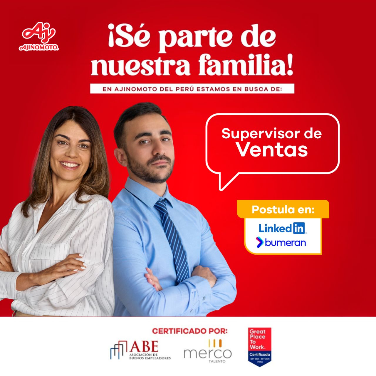Ajinomoto del Perú S.A. ad
