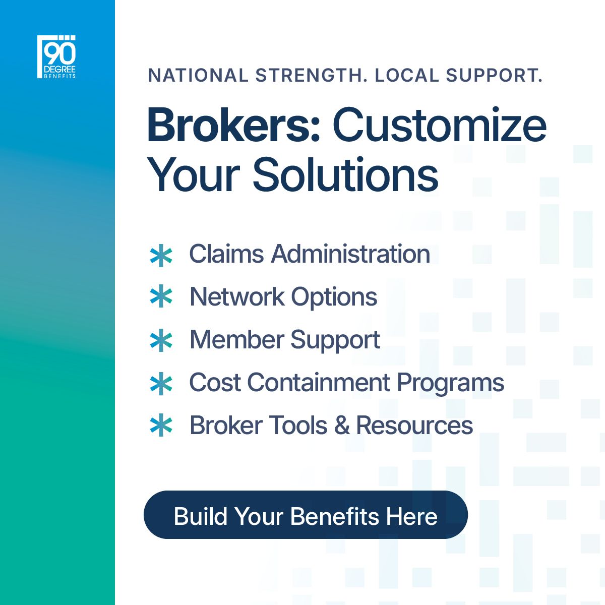 90 Degree Benefits ad