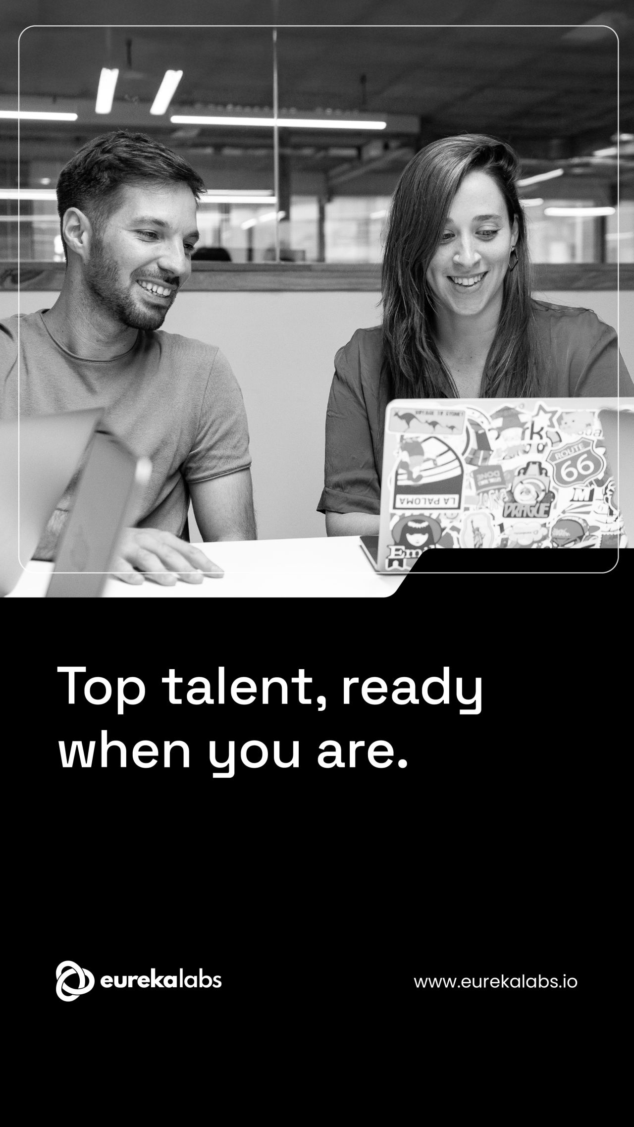 Eureka Labs ad
