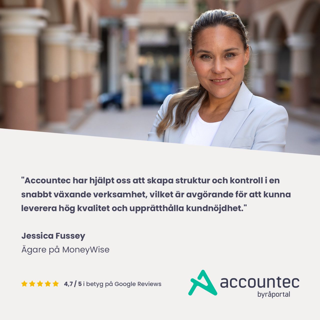 Accountec byråportal ad