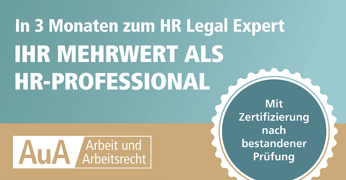 Arbeit und Arbeitsrecht ad
