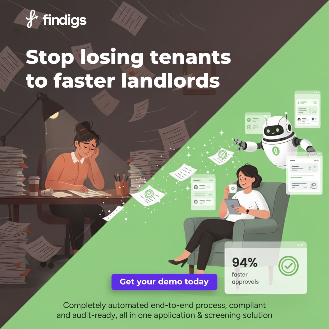 Findigs, Inc. ad