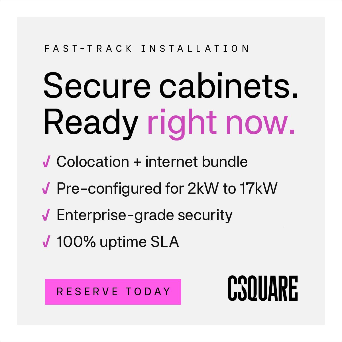 Csquare ad