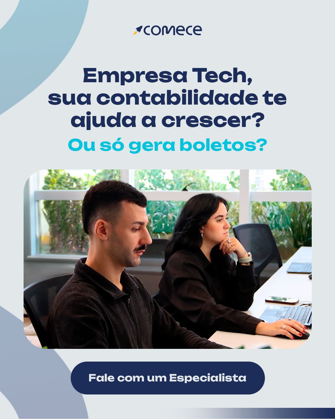 Comece Hub ad