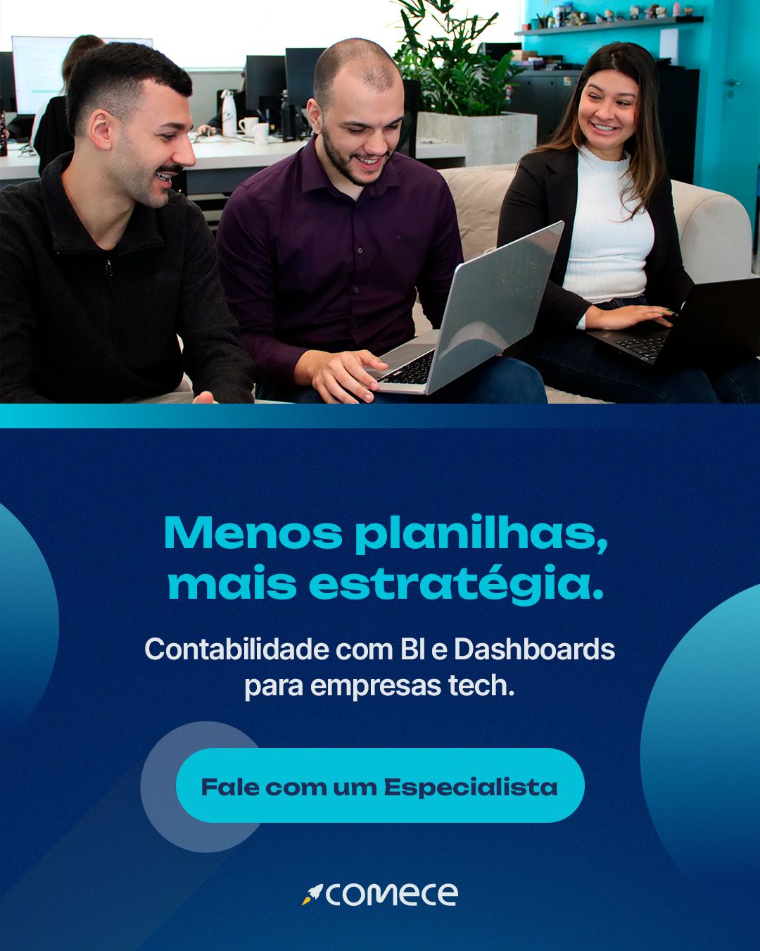 Comece Hub ad