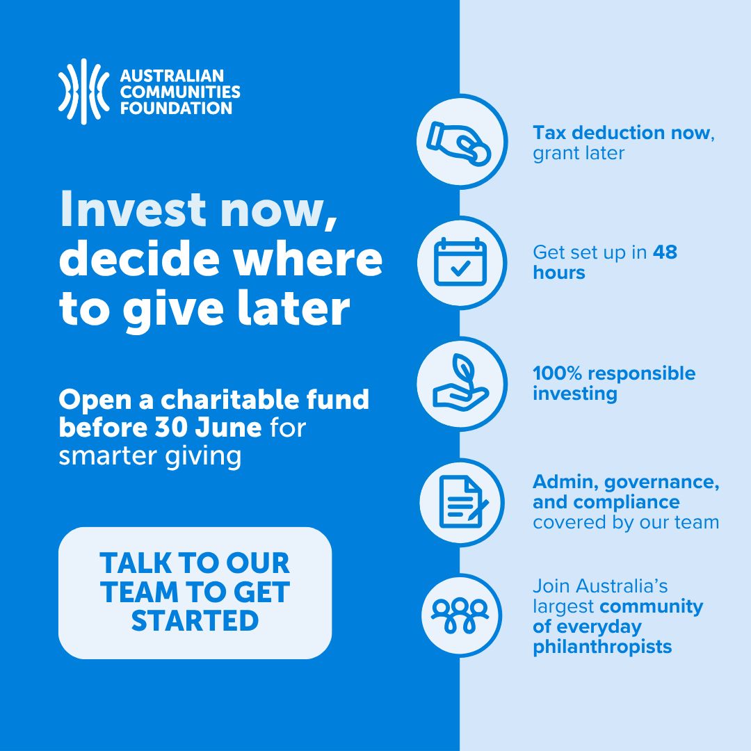 Australian Communities Foundation ad