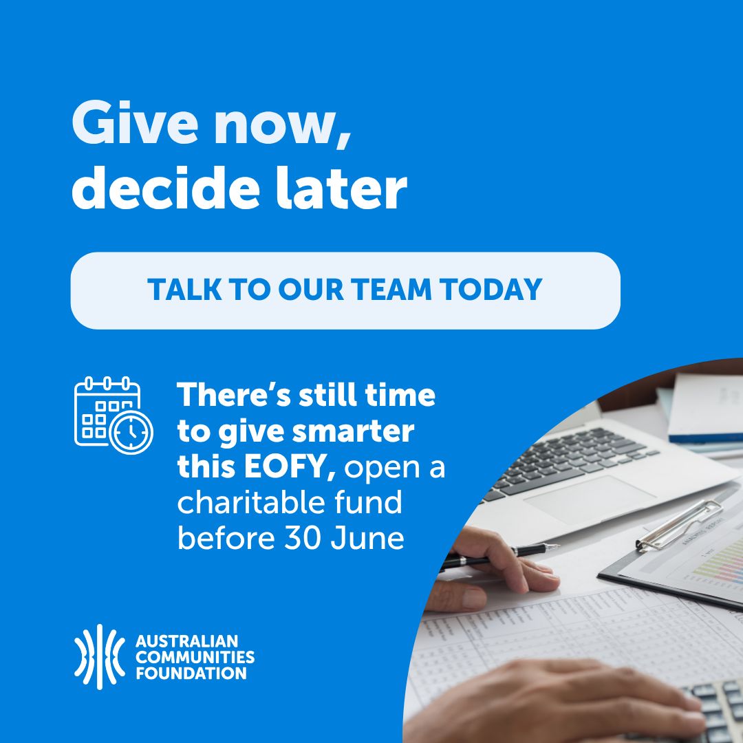 Australian Communities Foundation ad