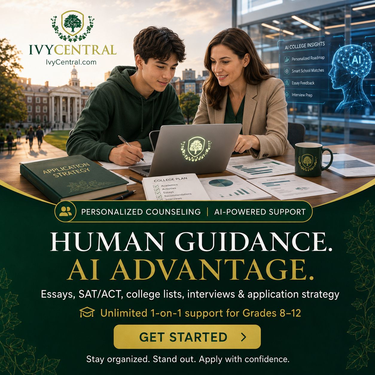 Ivy Central ad