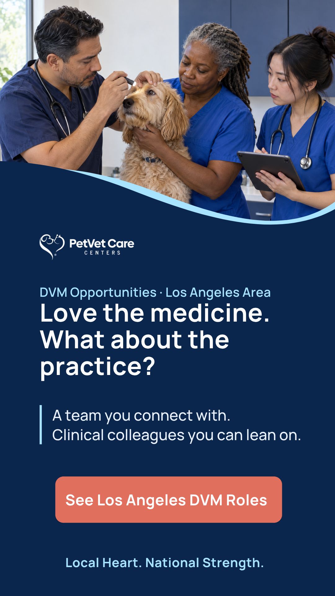 PetVet Care Centers ad
