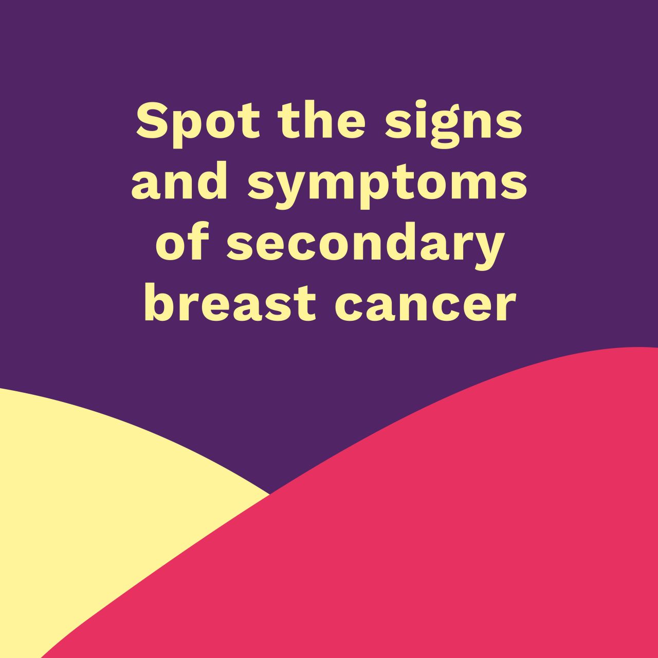 Breast Cancer Now ad
