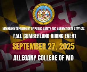 Maryland  Department of Public Safety & Correctional Services ad