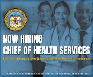 Maryland  Department of Public Safety & Correctional Services ad