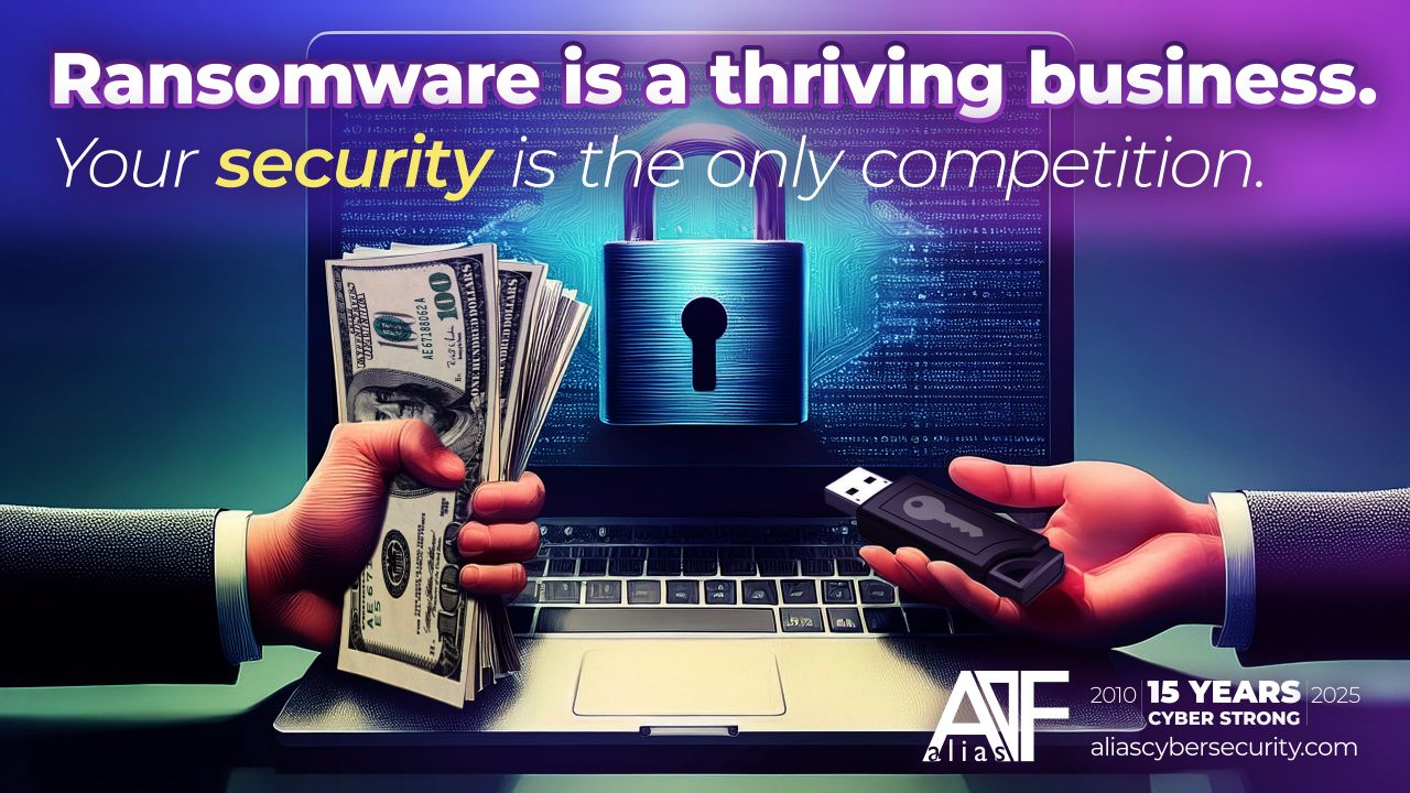 Alias Cybersecurity ad
