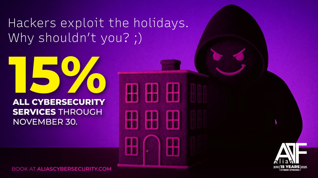 Alias Cybersecurity ad