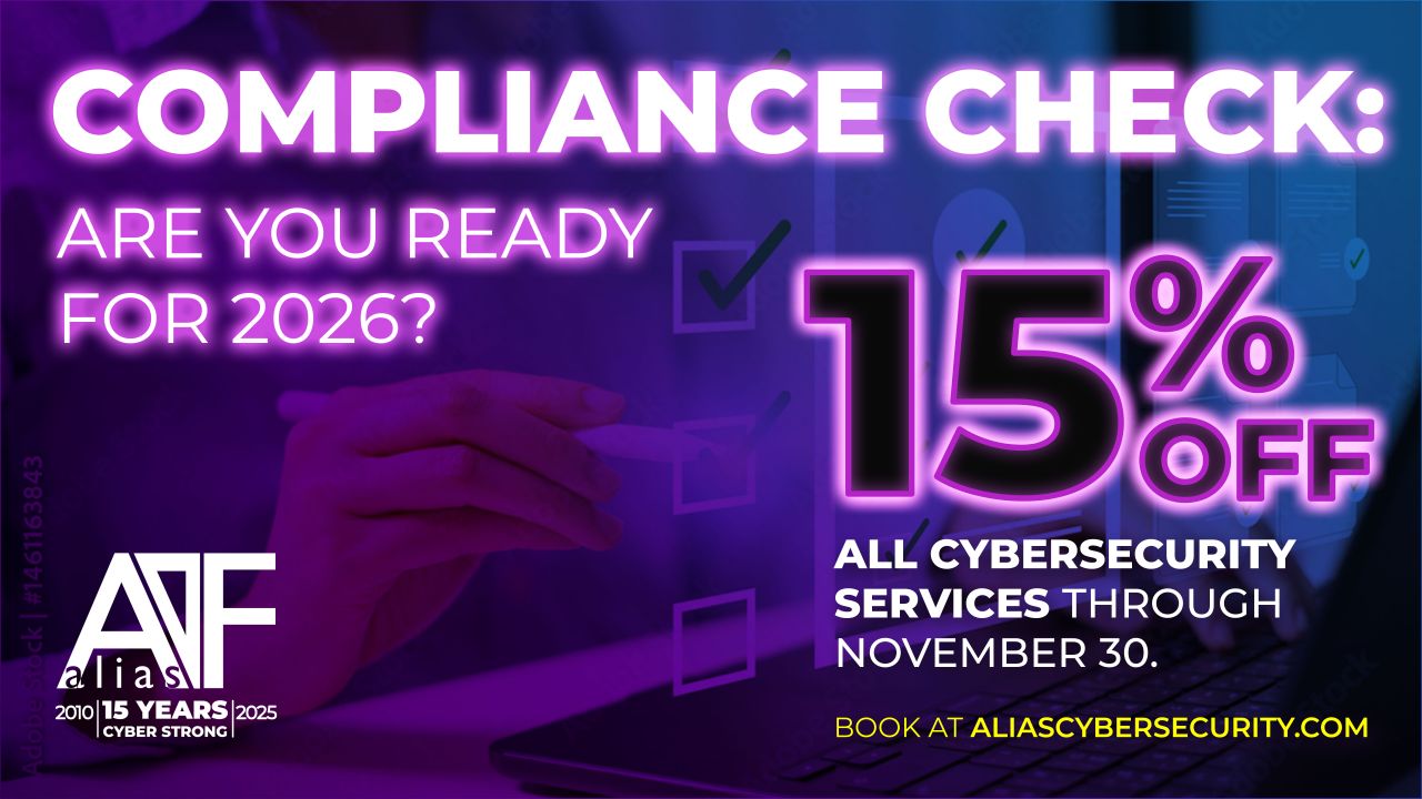 Alias Cybersecurity ad