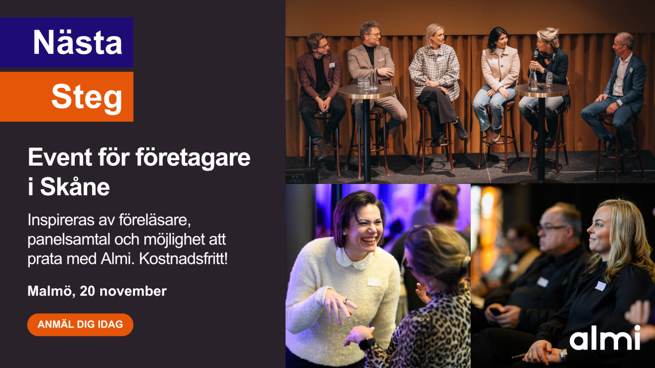 Almi Sydsverige ad