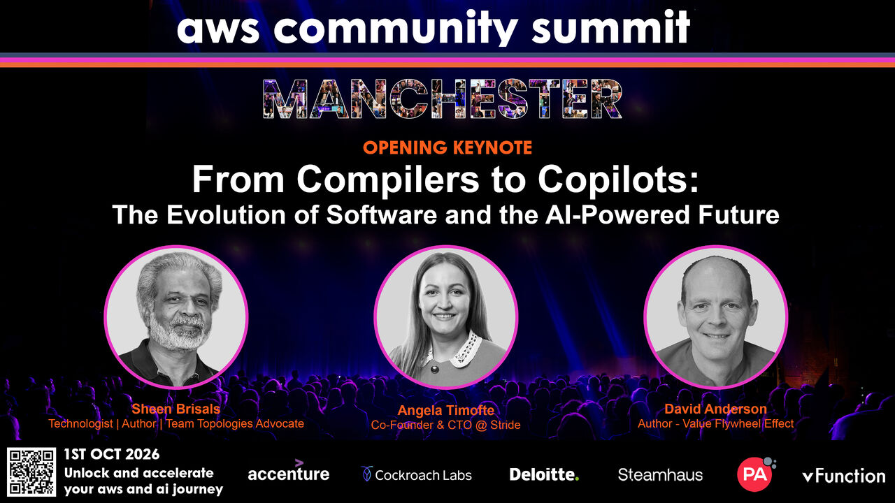 AWS Community Summit ad