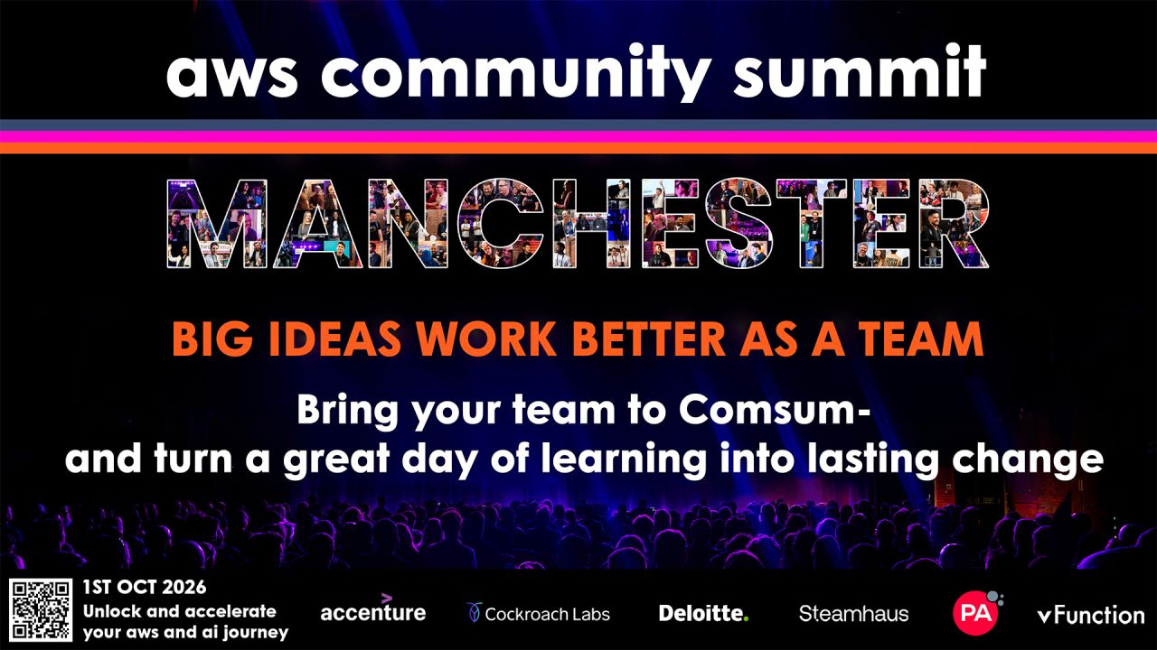 AWS Community Summit ad