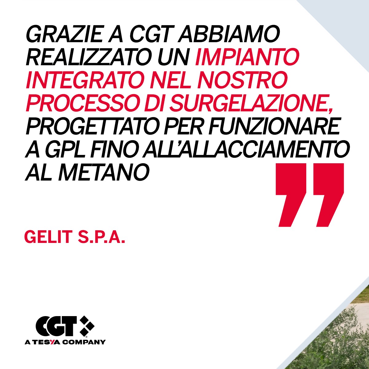 CGT S.p.A. ad