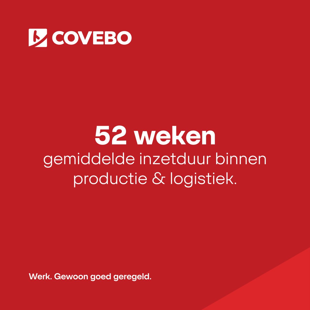 Covebo Uitzendgroep ad