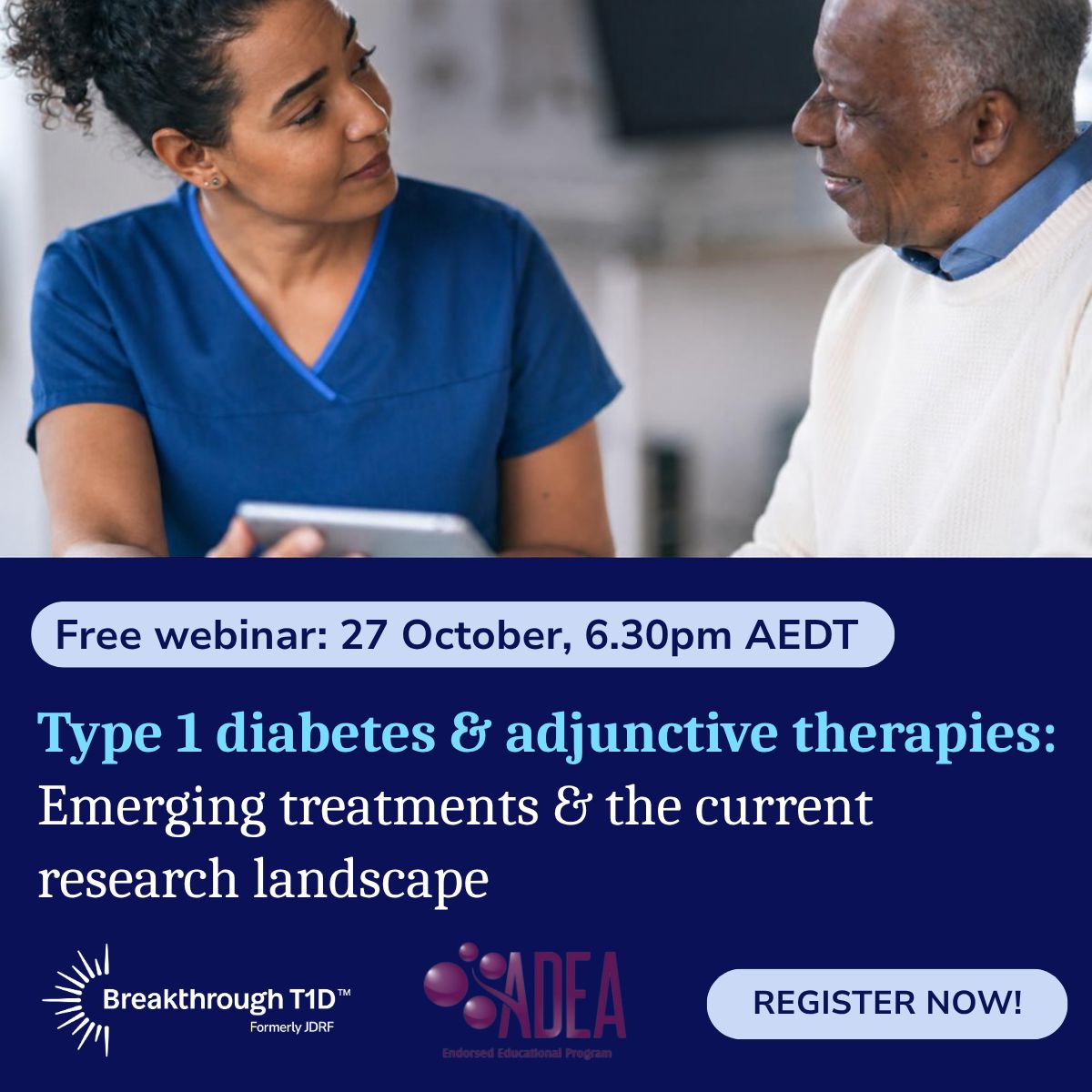 Breakthrough T1D Australia ad