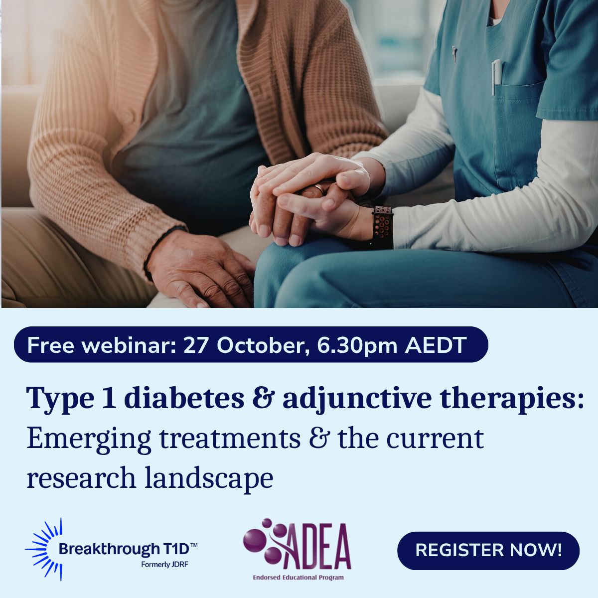 Breakthrough T1D Australia ad