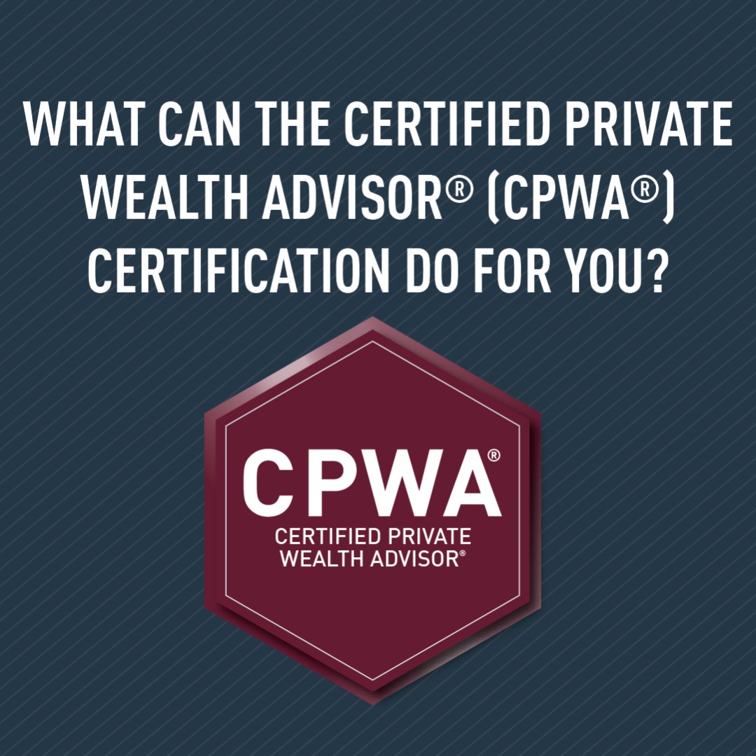 Investments & Wealth Institute ad