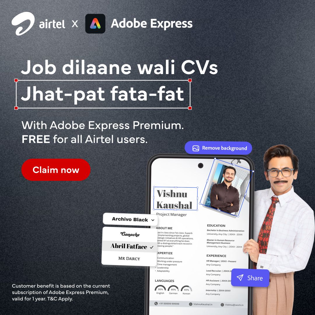airtel ad