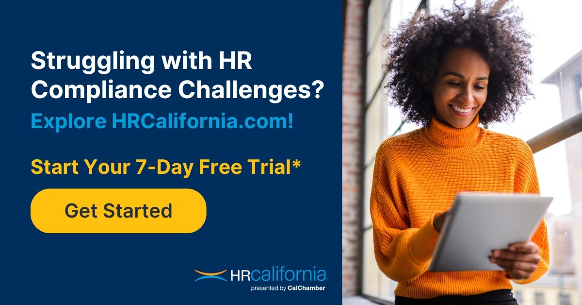 California Chamber of Commerce ad