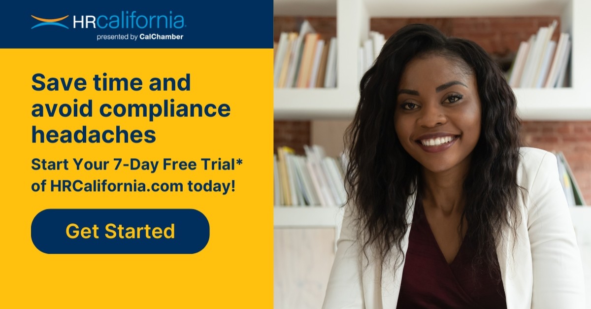California Chamber of Commerce ad