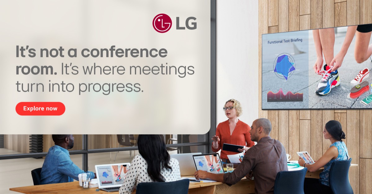 LG for Business USA ad