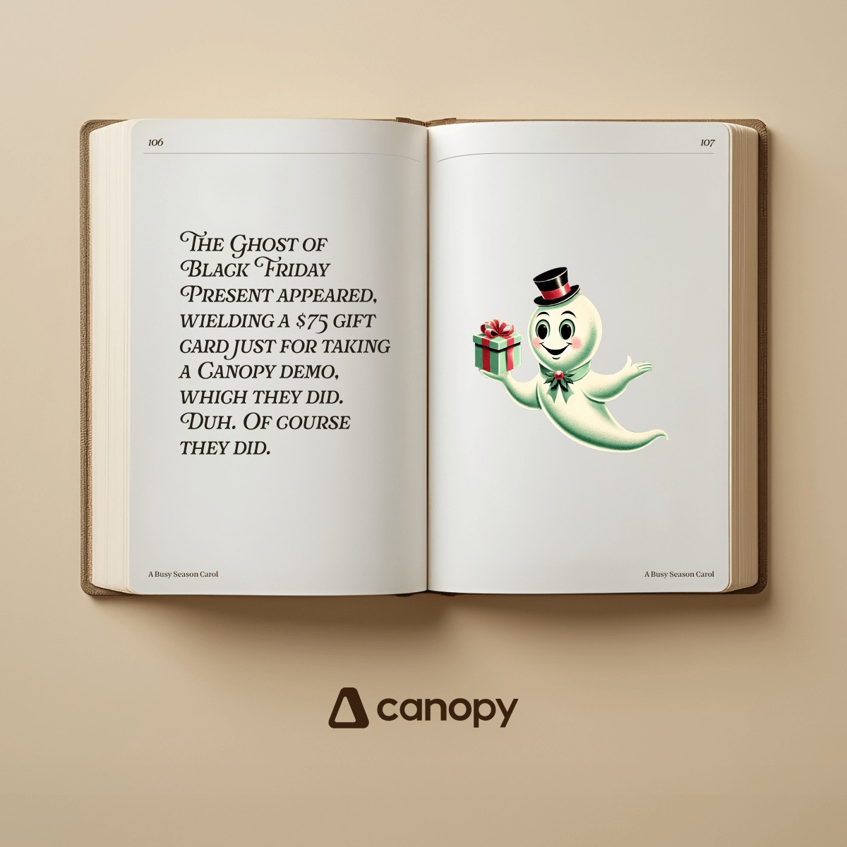 Canopy ad