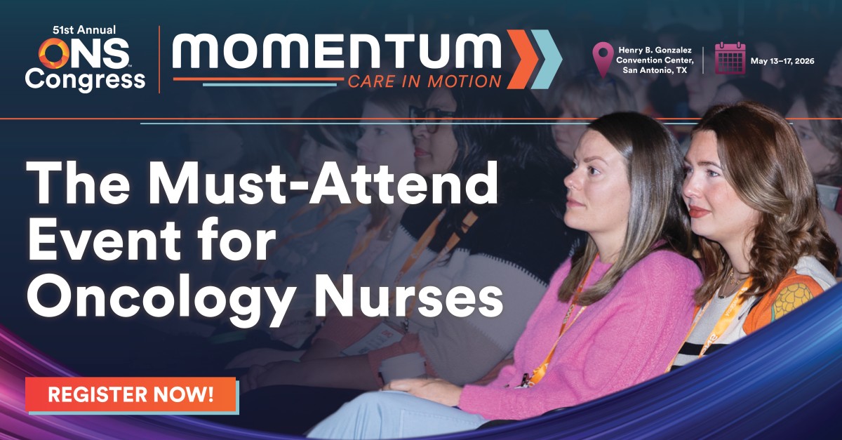 Oncology Nursing Society ad