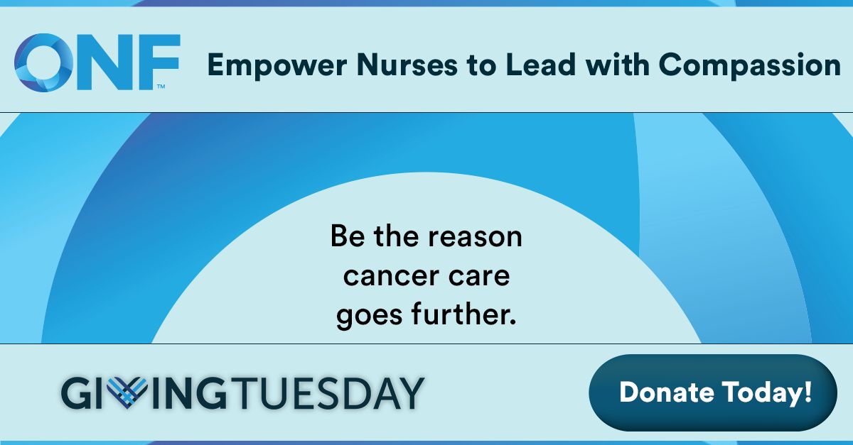Oncology Nursing Society ad