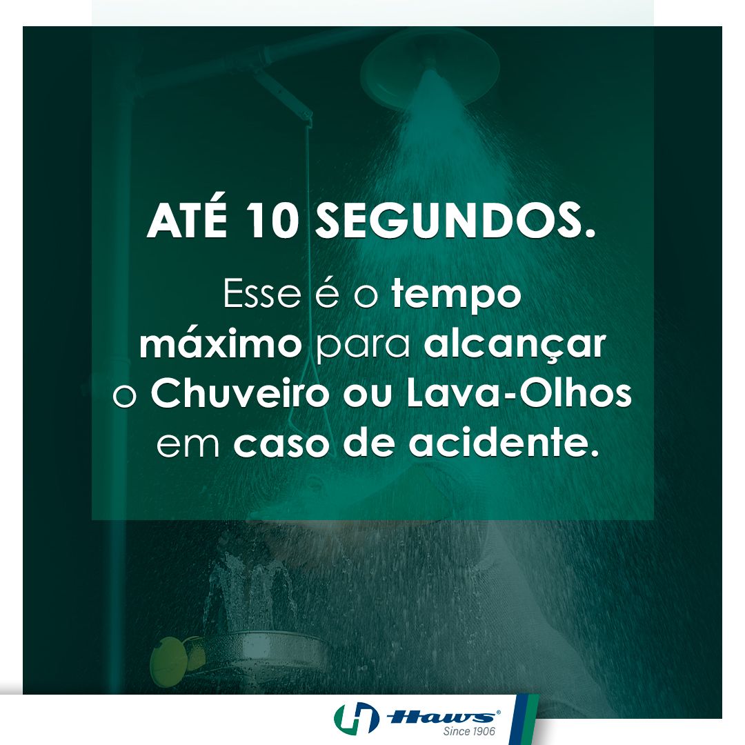 HAWS Chuveiros e Lava-Olhos de Emergência ad