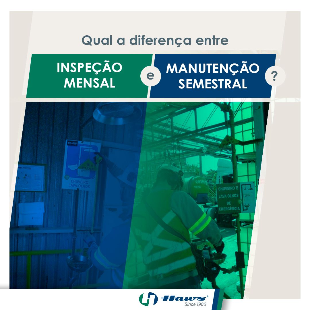 HAWS Chuveiros e Lava-Olhos de Emergência ad