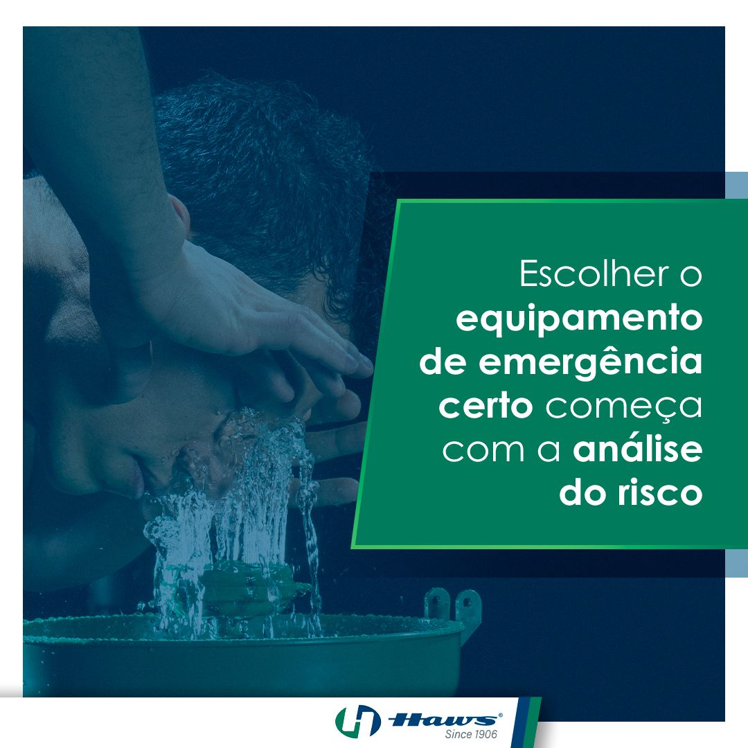 HAWS Chuveiros e Lava-Olhos de Emergência ad