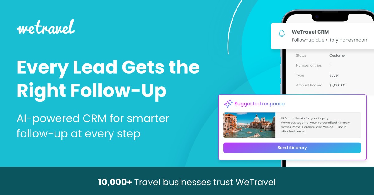 WeTravel ad