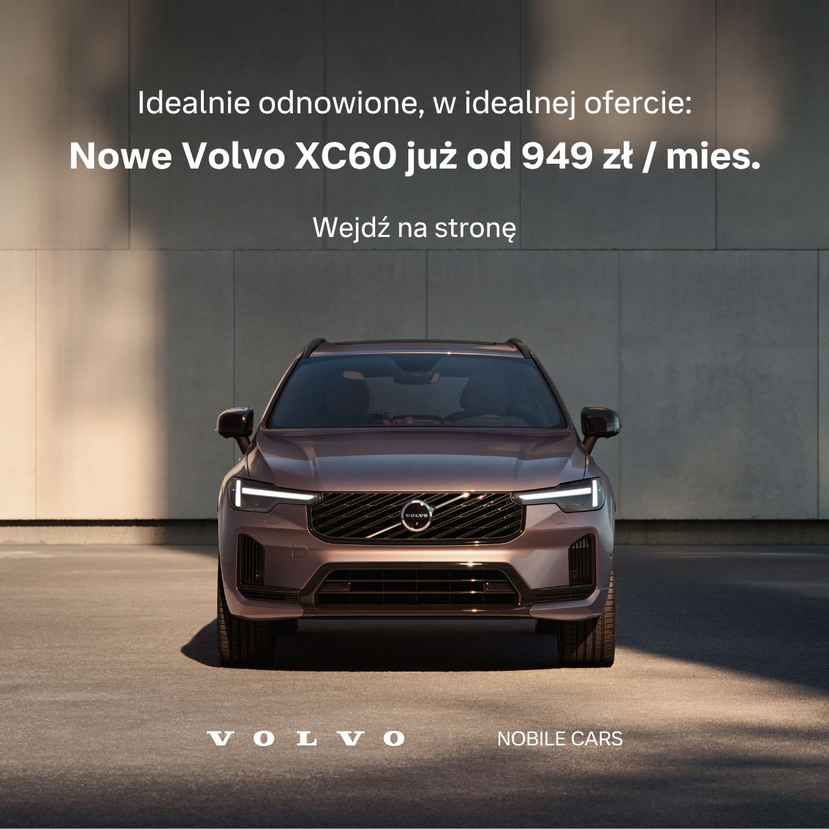 Volvo Nobile Cars Warszawa ad